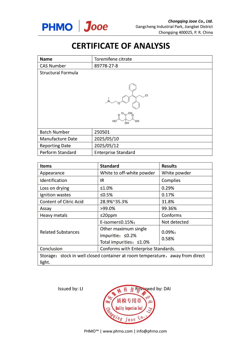 Toremifene Citrate 5