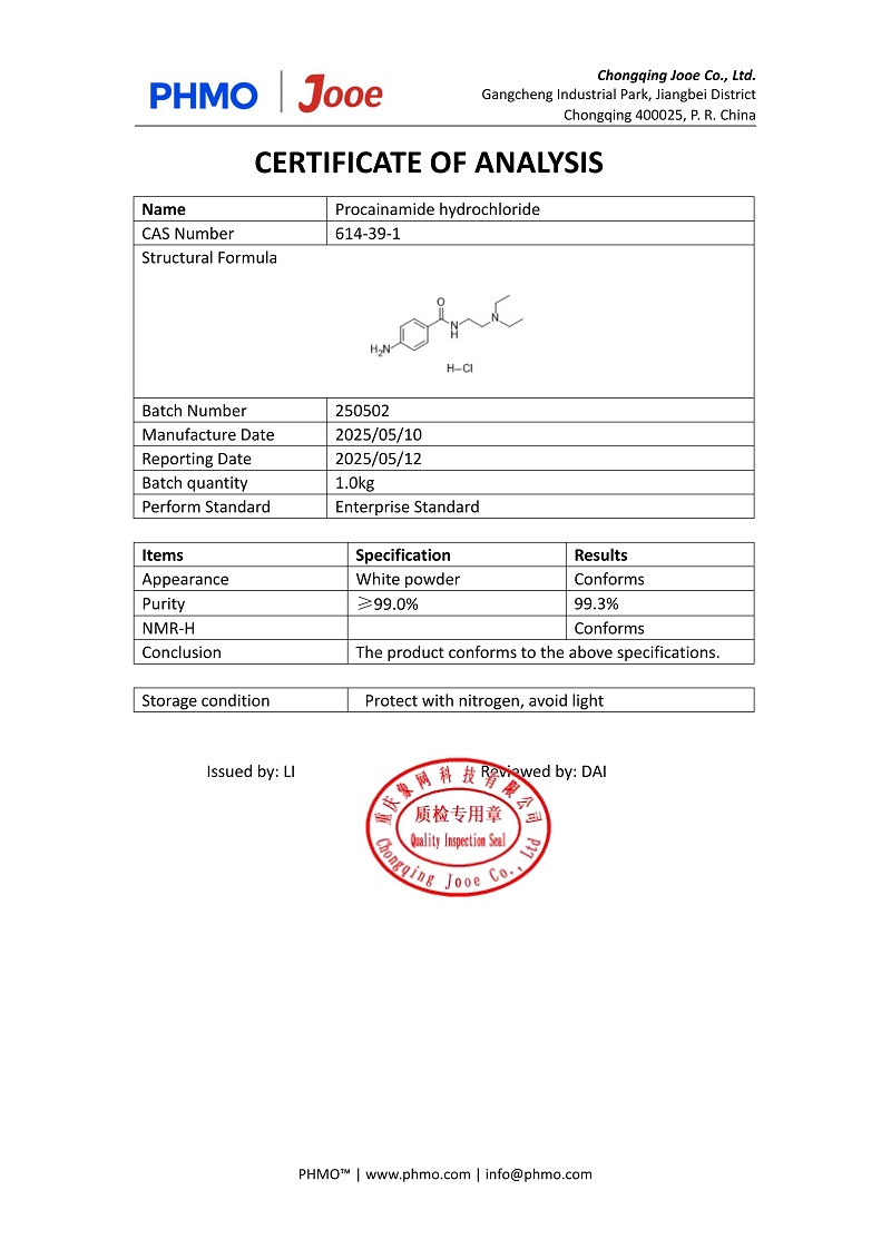 Procainamide hydrochloride 5
